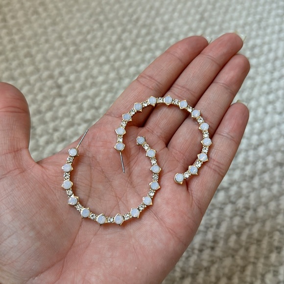 Nordstrom
Rainbow Stone Hoop Earrings - Picture 7 of 8